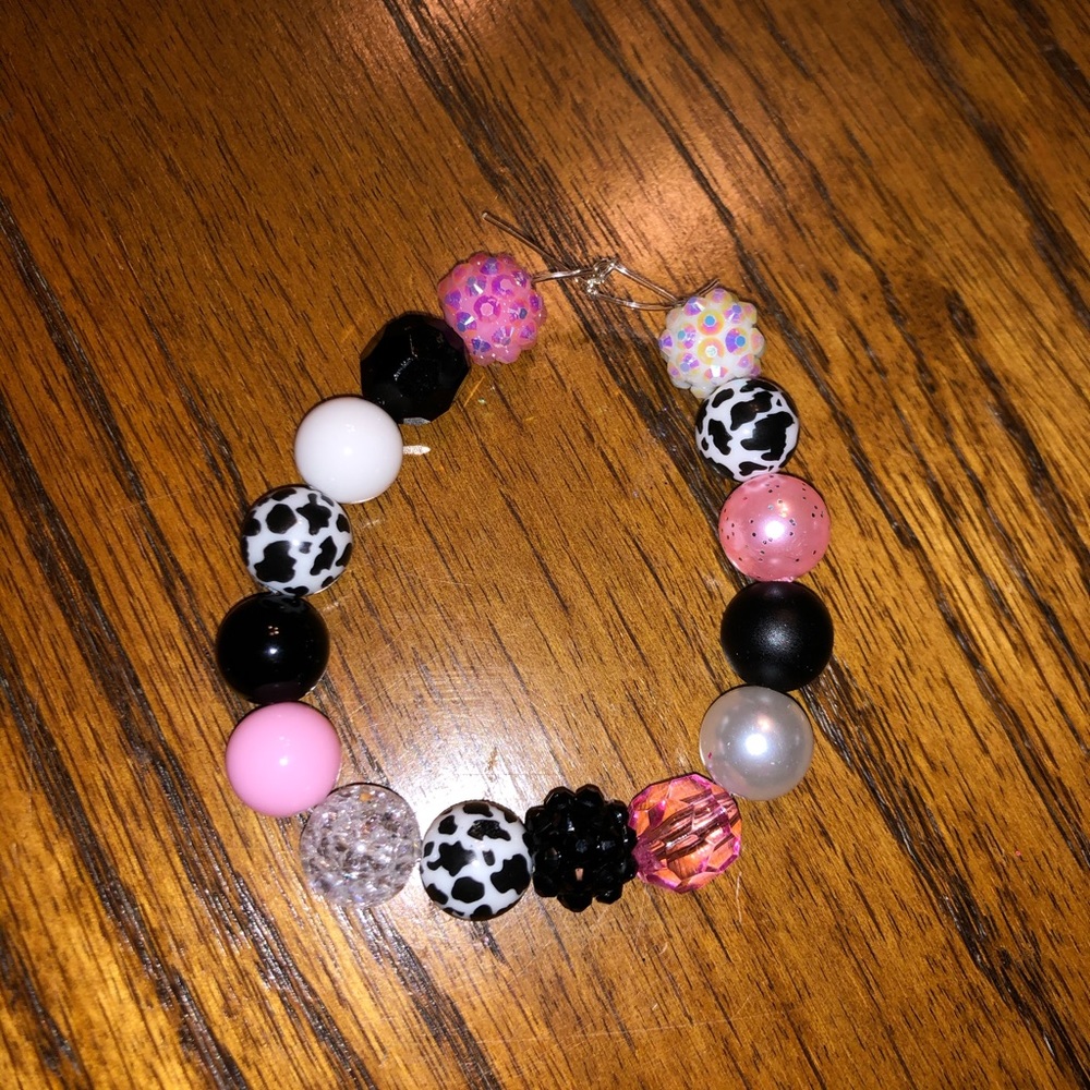 Cow print bracelet